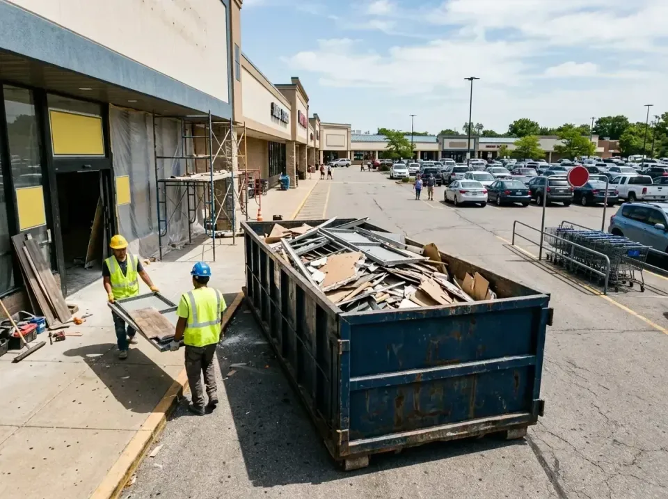 retail-store-renovation-debris-003 — frequently asked questions, Roll-off Dumpster Rentals in Manitou Springs, CO